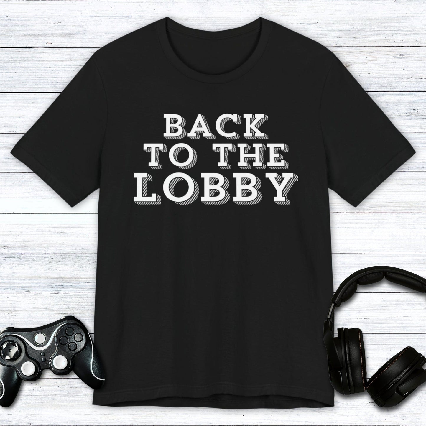 T-Shirt Black / S Back to the Lobby Sketch T-shirt