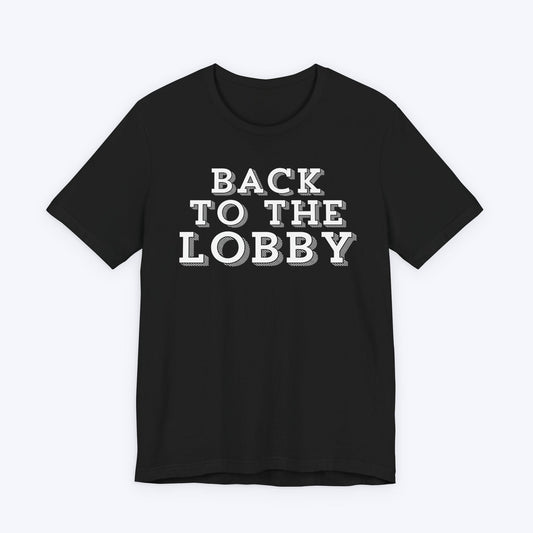 T-Shirt Black / S Back to the Lobby Sketch T-shirt