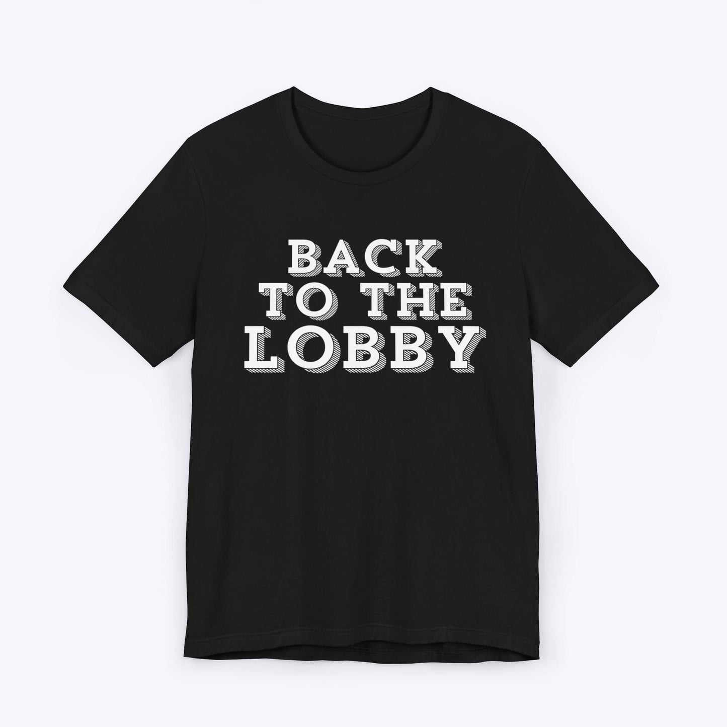 T-Shirt Black / S Back to the Lobby Sketch T-shirt