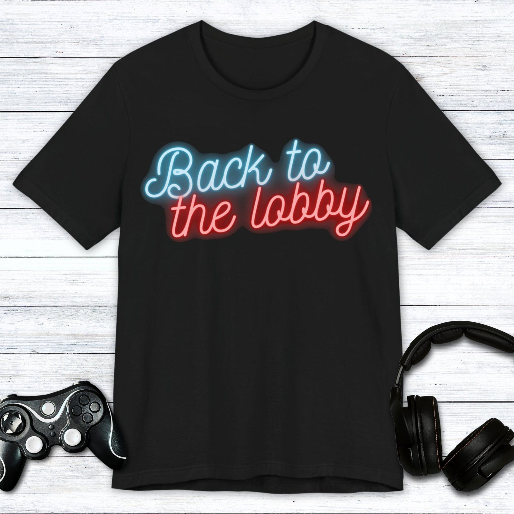 T-Shirt Black / S Back to the Lobby T-shirt