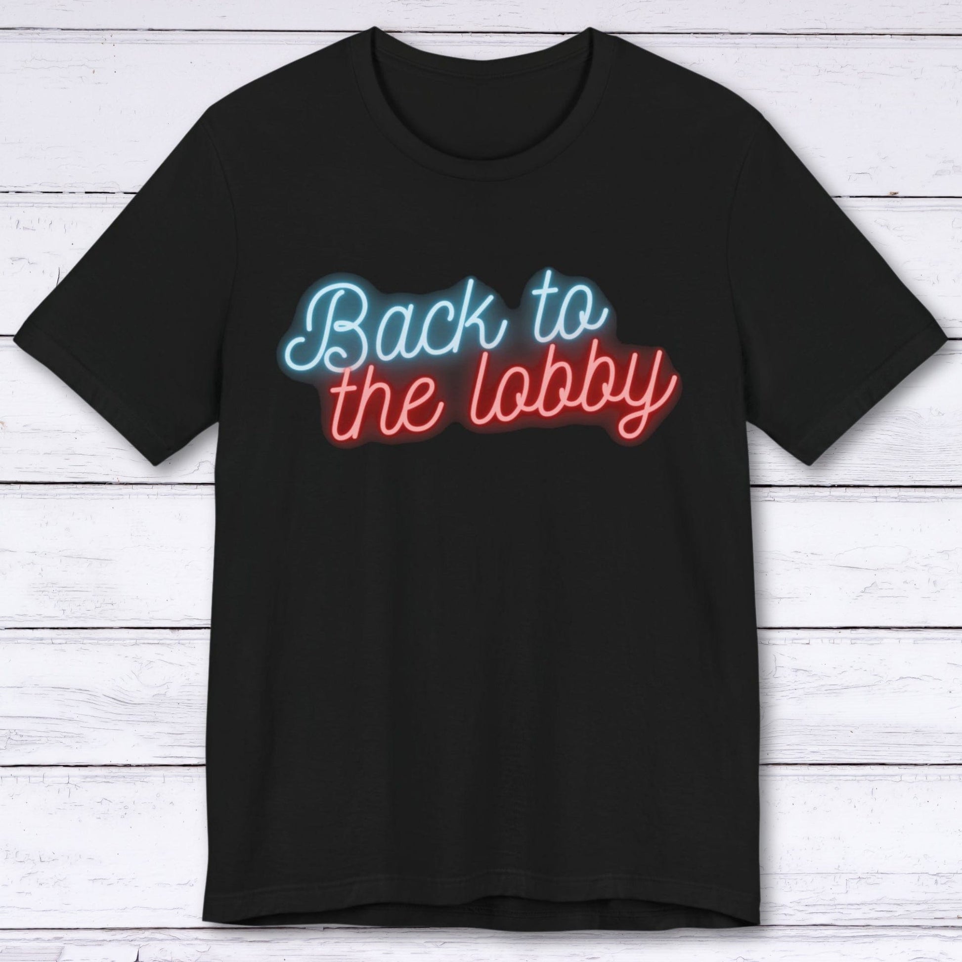 T-Shirt Black / S Back to the Lobby T-shirt