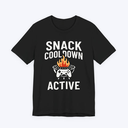 T-Shirt Black / S BBQ and Gaming T-shirt