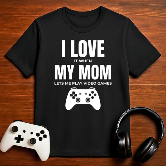 T-Shirt Black / S Best Mom Ever Gamer T-shirt