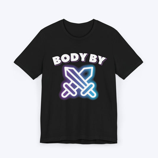 T-Shirt Black / S Body by Gaming T-shirt