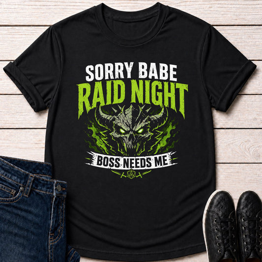 T-Shirt Black / S Boss Needs Me T-shirt
