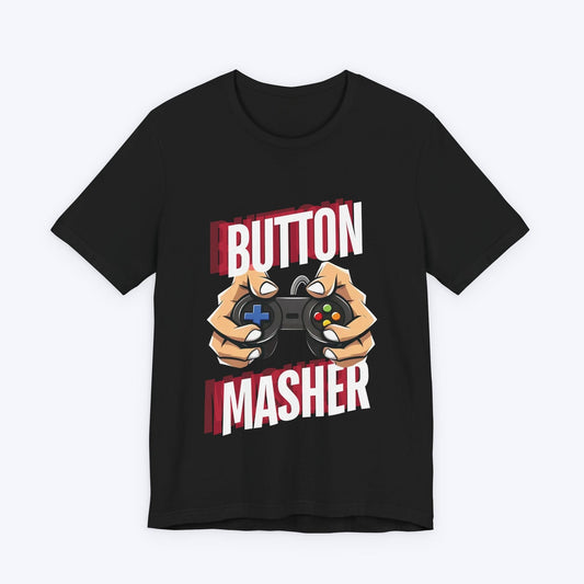 T-Shirt Black / S Button Masher T-shirt