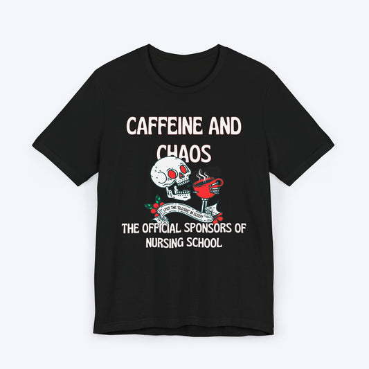 T-Shirt Black / S Caffeine and Chaos Tee