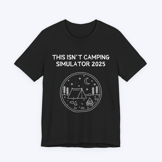 T-Shirt Black / S Camping Simulator "Gamer" T-shirt