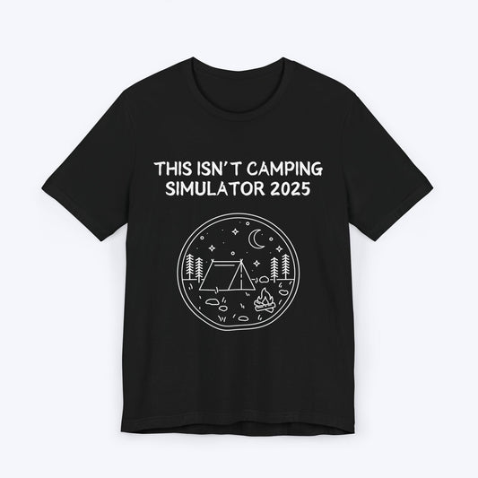 T-Shirt Black / S Camping Simulator "Gamer" T-shirt