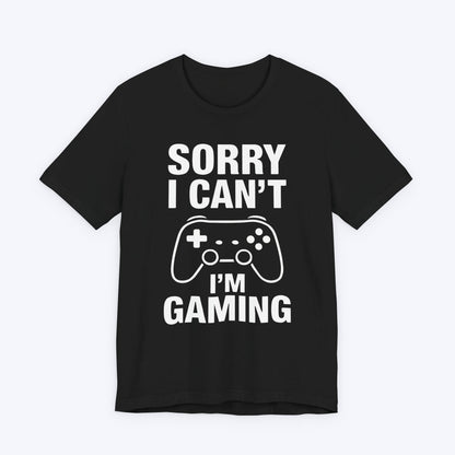 T-Shirt Black / S Can’t Talk – Gaming T-shirt