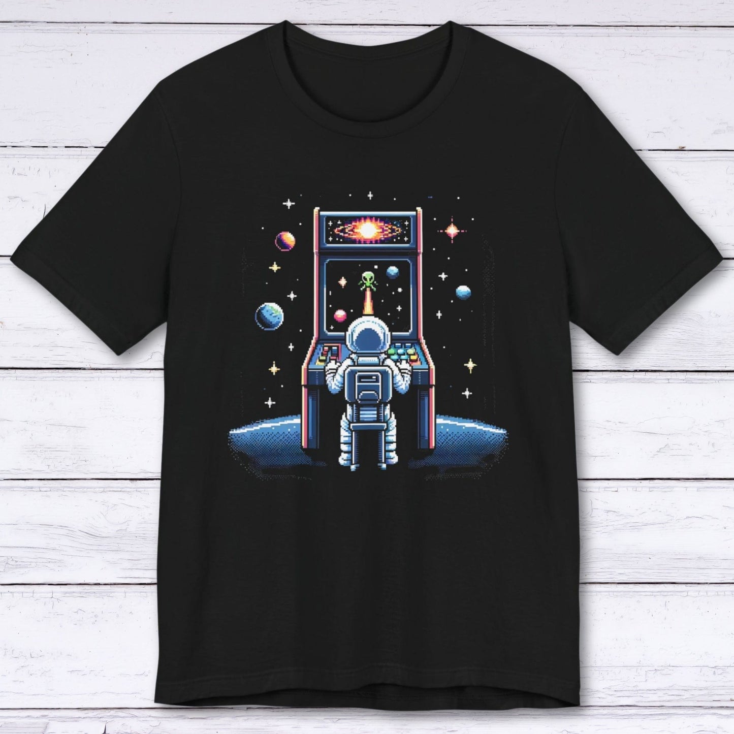 T-Shirt Black / S Catching Beams Astroid T-shirt