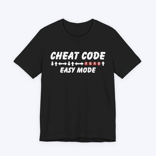 T-Shirt Black / S Cheat Code (Easy Mode) Gaming T-shirt