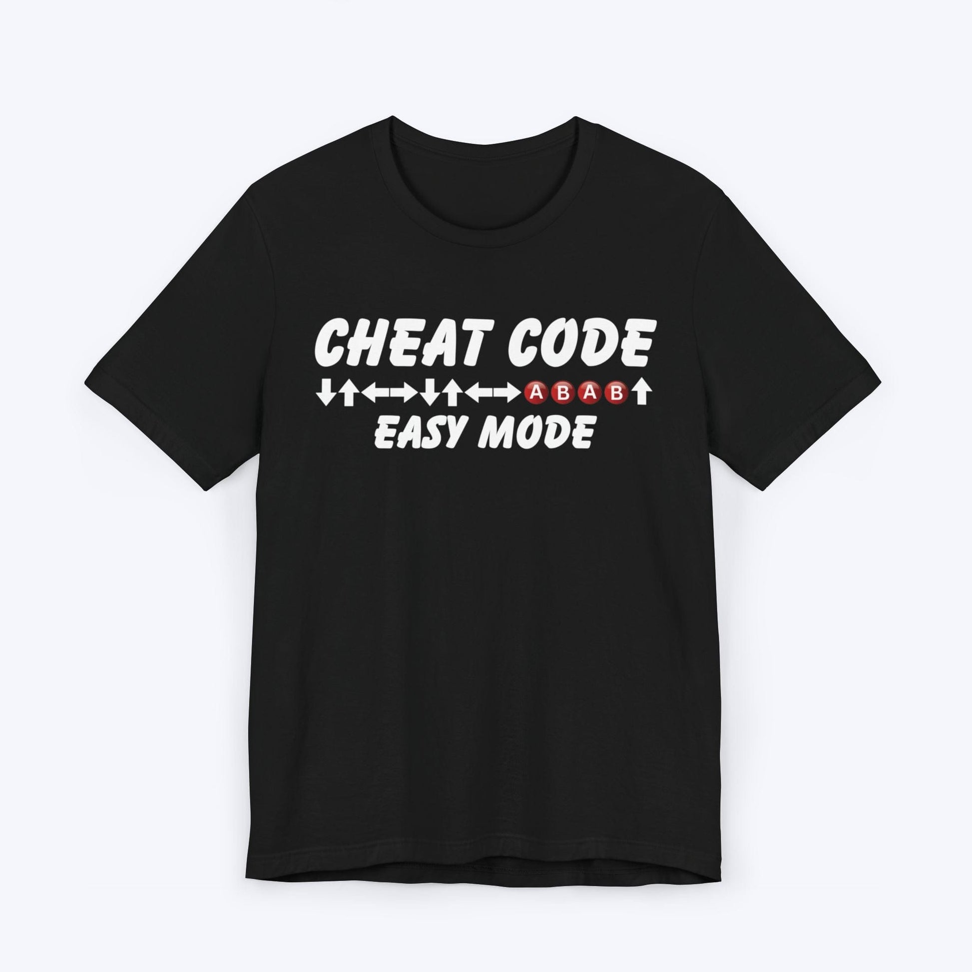 T-Shirt Black / S Cheat Code (Easy Mode) Gaming T-shirt