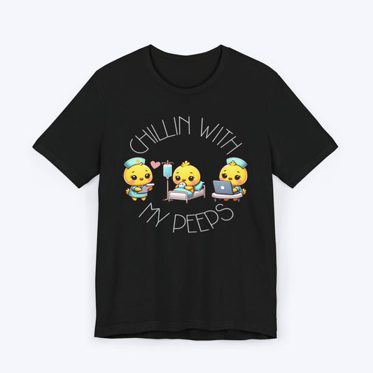 T-Shirt Black / S Chillin With My Peeps T-shirt