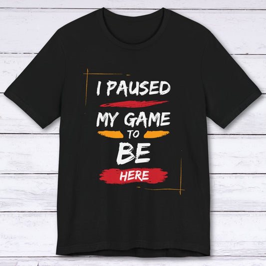 T-Shirt Black / S Classic Pause Gaming T-shirt