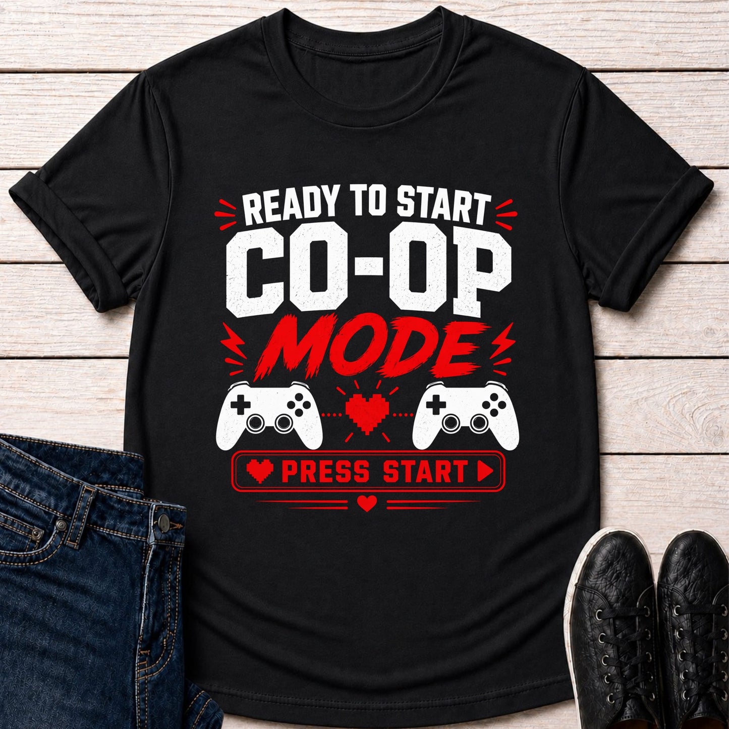 T-Shirt Black / S Co-op Activated T-shirt