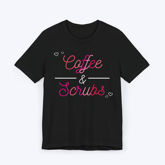T-Shirt Black / S Coffee & Scrubs Multicolor Tee