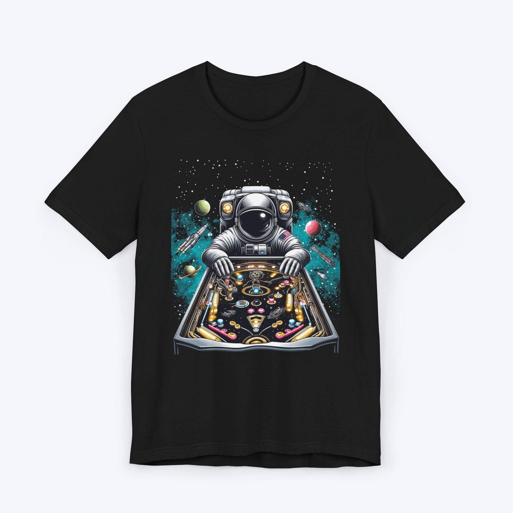 T-Shirt Black / S Cosmic Score: Astronaut Edition T-shirt