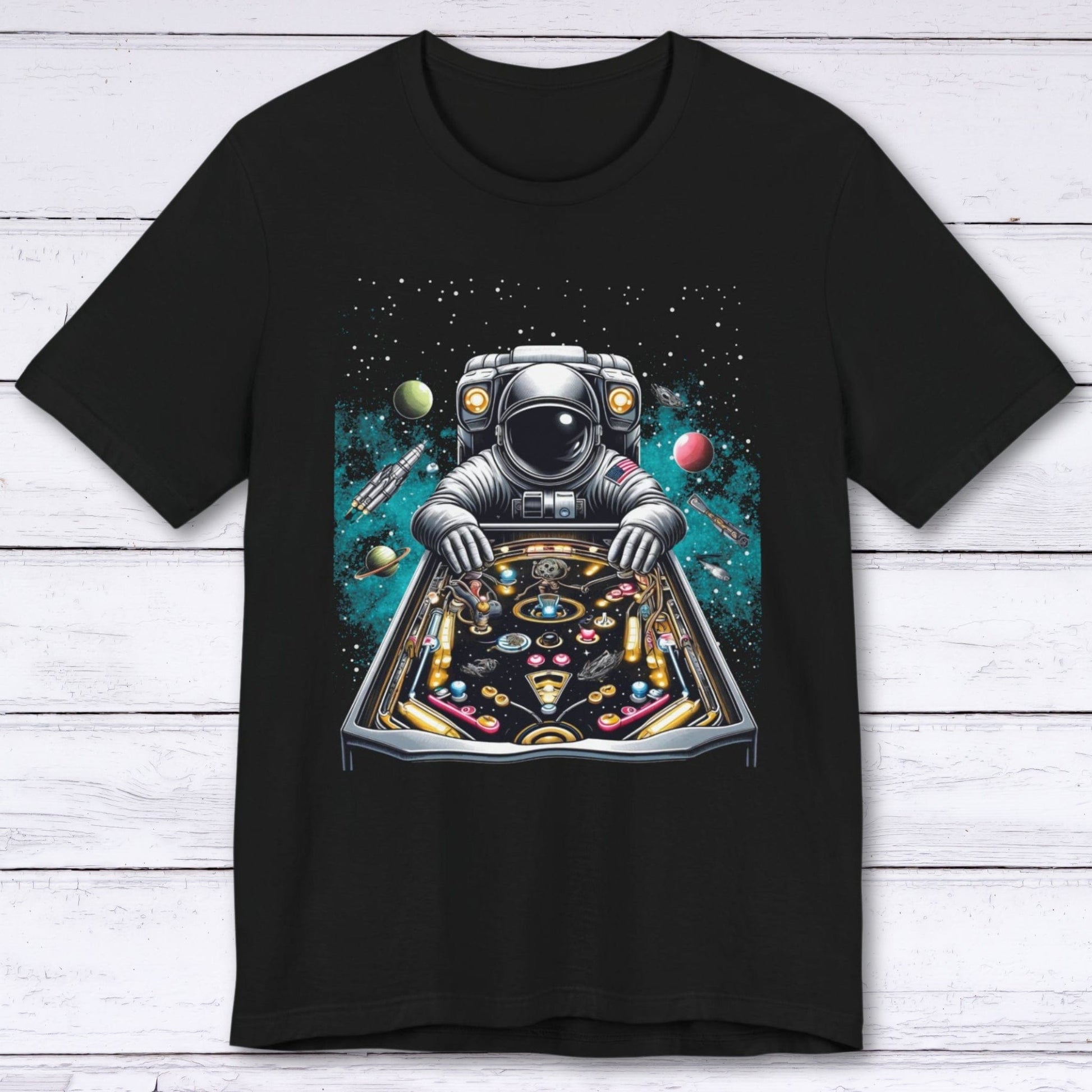 T-Shirt Black / S Cosmic Score: Astronaut Edition T-shirt