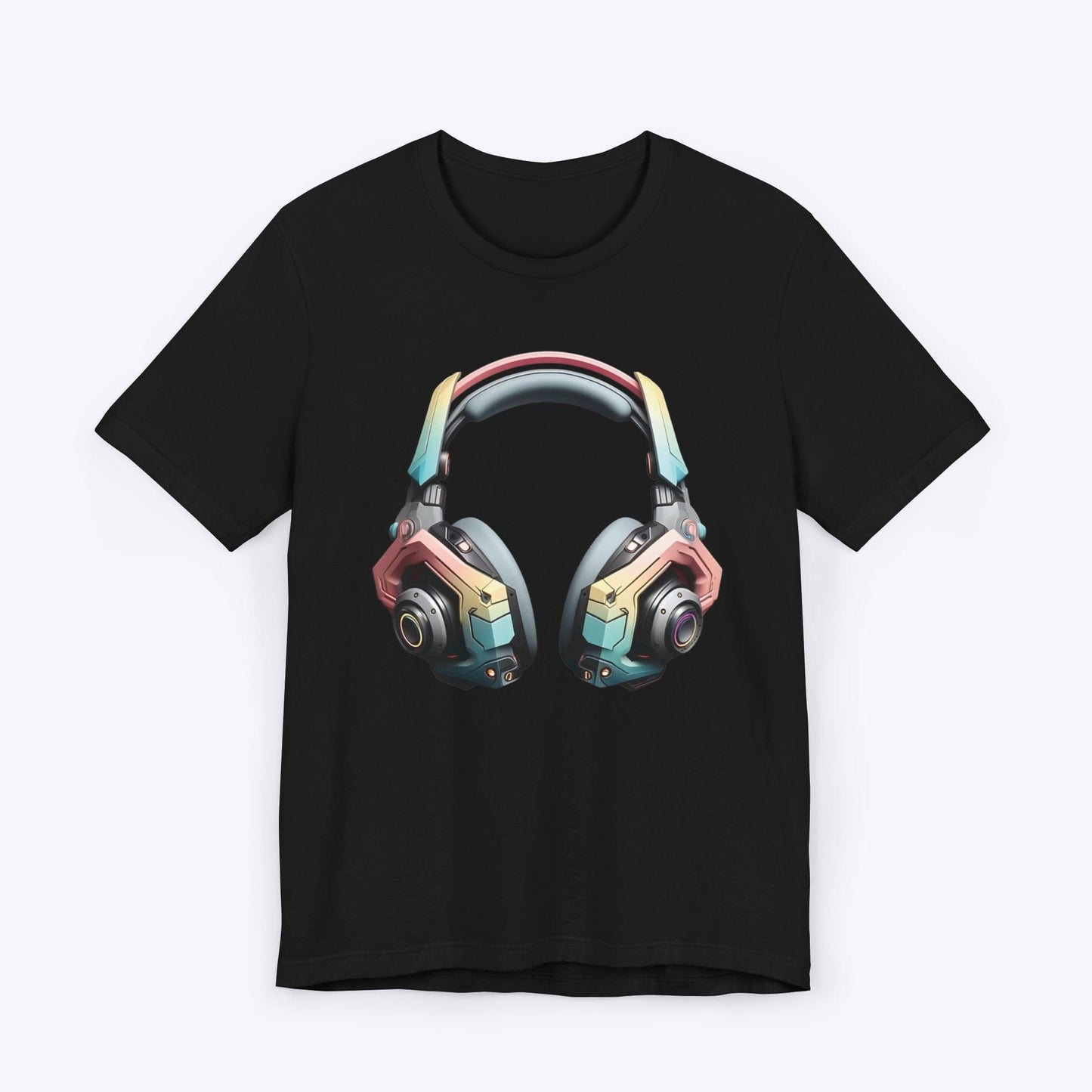 T-Shirt Black / S Cyber Echo Gaming Headset T-shirt