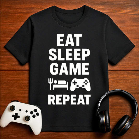 T-Shirt Black / S Daily Gamer Loop T-shirt