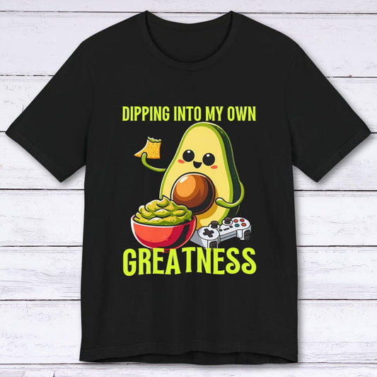 T-Shirt Black / S Dipping Into My Own Greatness Avocado T-shirt