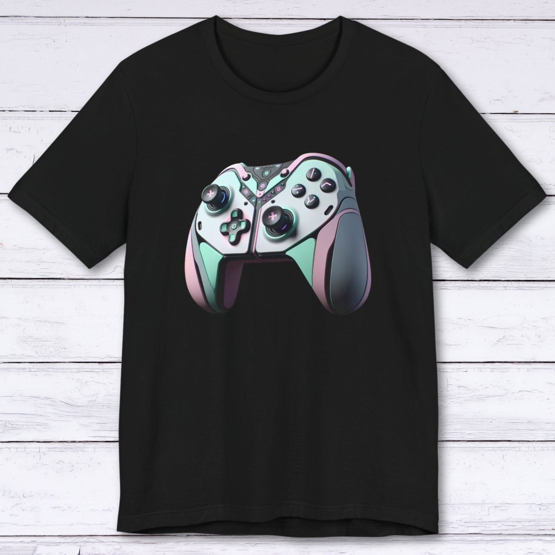 T-Shirt Black / S Distinct Future Gaming Controller T-shirt