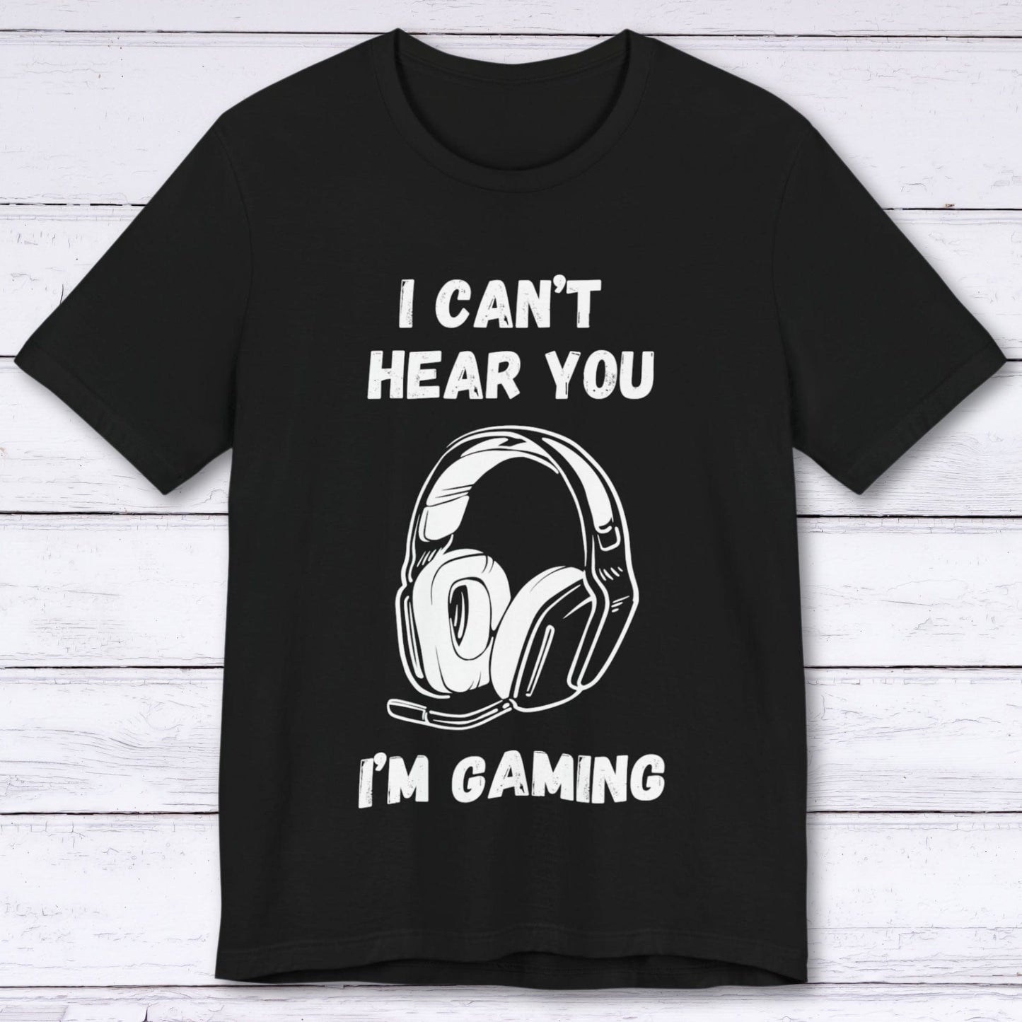 T-Shirt Black / S Do Not Disturb: Gamer at Play T-shirt