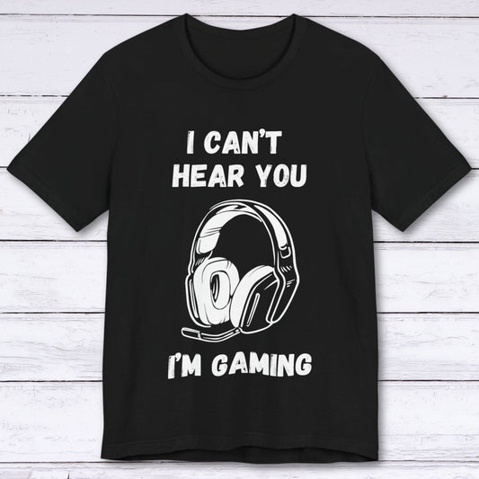 T-Shirt Black / S Do Not Disturb: Gamer at Play T-shirt