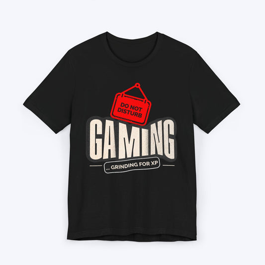 T-Shirt Black / S Do Not Disturb: Gaming in Progress T-shirt