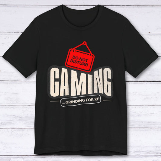 T-Shirt Black / S Do Not Disturb: Gaming in Progress T-shirt