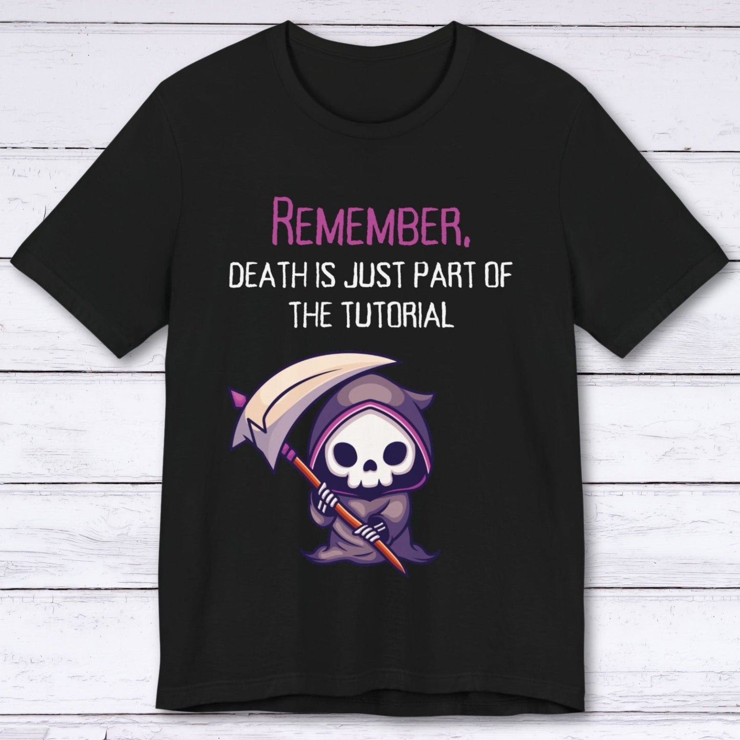 T-Shirt Black / S Dying Is Just Learning T-shirt