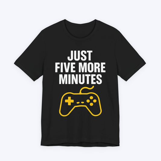 T-Shirt Black / S Five More Minutes T-shirt
