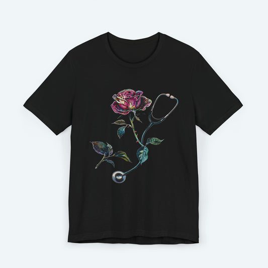 T-Shirt Black / S Floral Frequency t-shirt