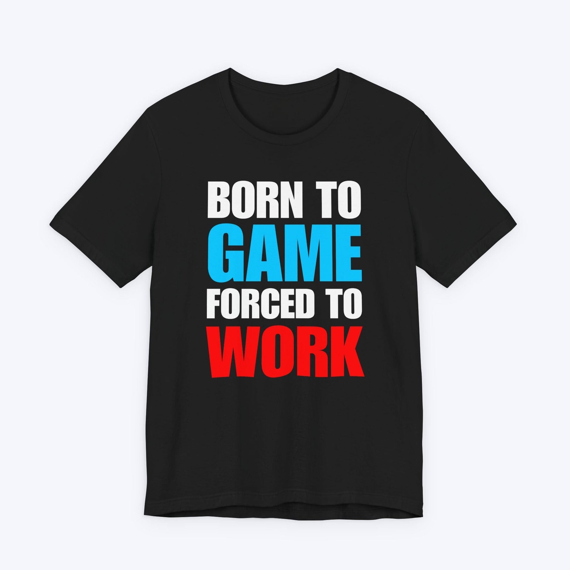 T-Shirt Black / S Forced to Work Gamer T-shirt