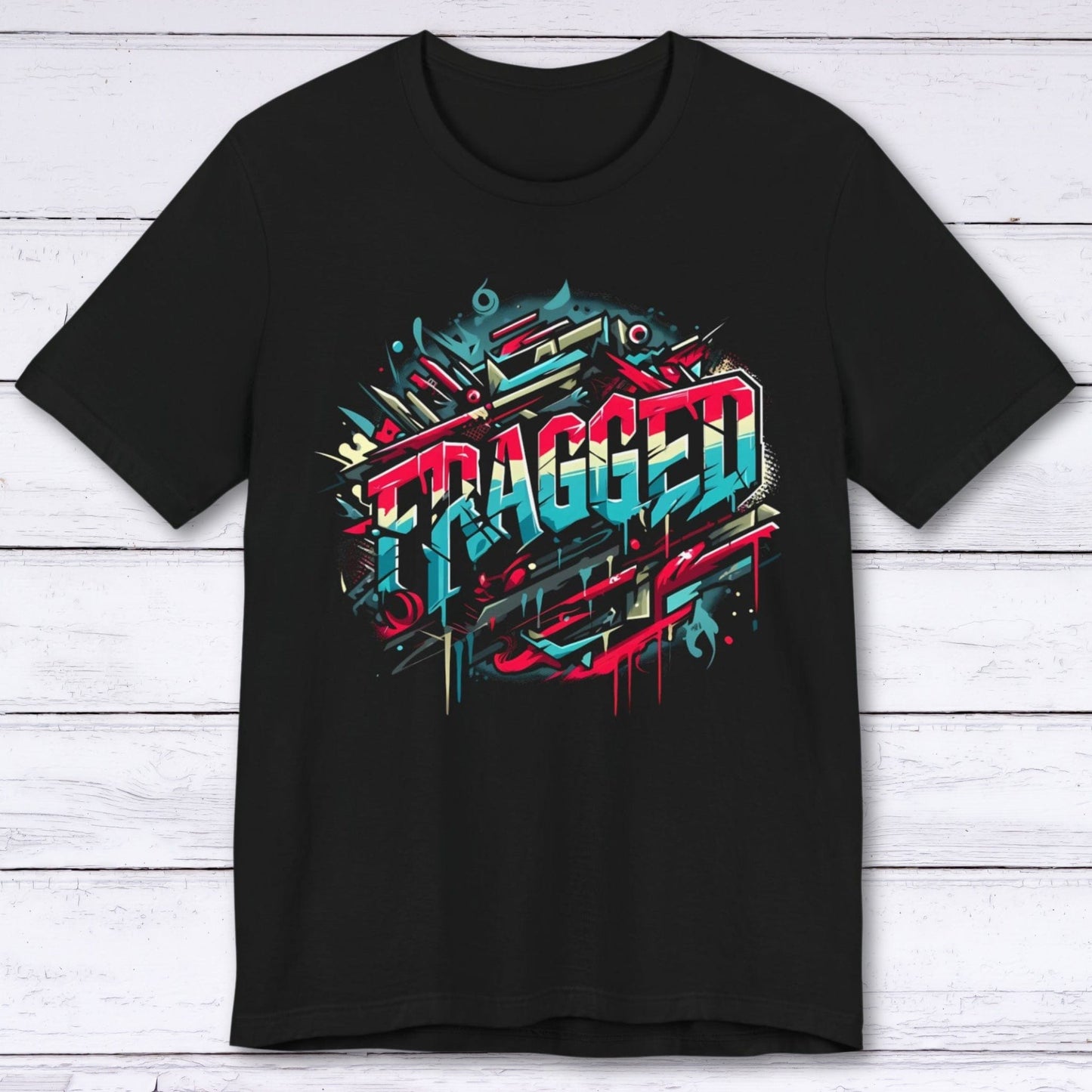 T-Shirt Black / S Fragged at Last T-shirt