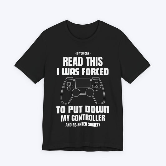 T-Shirt Black / S From Console to Society T-shirt