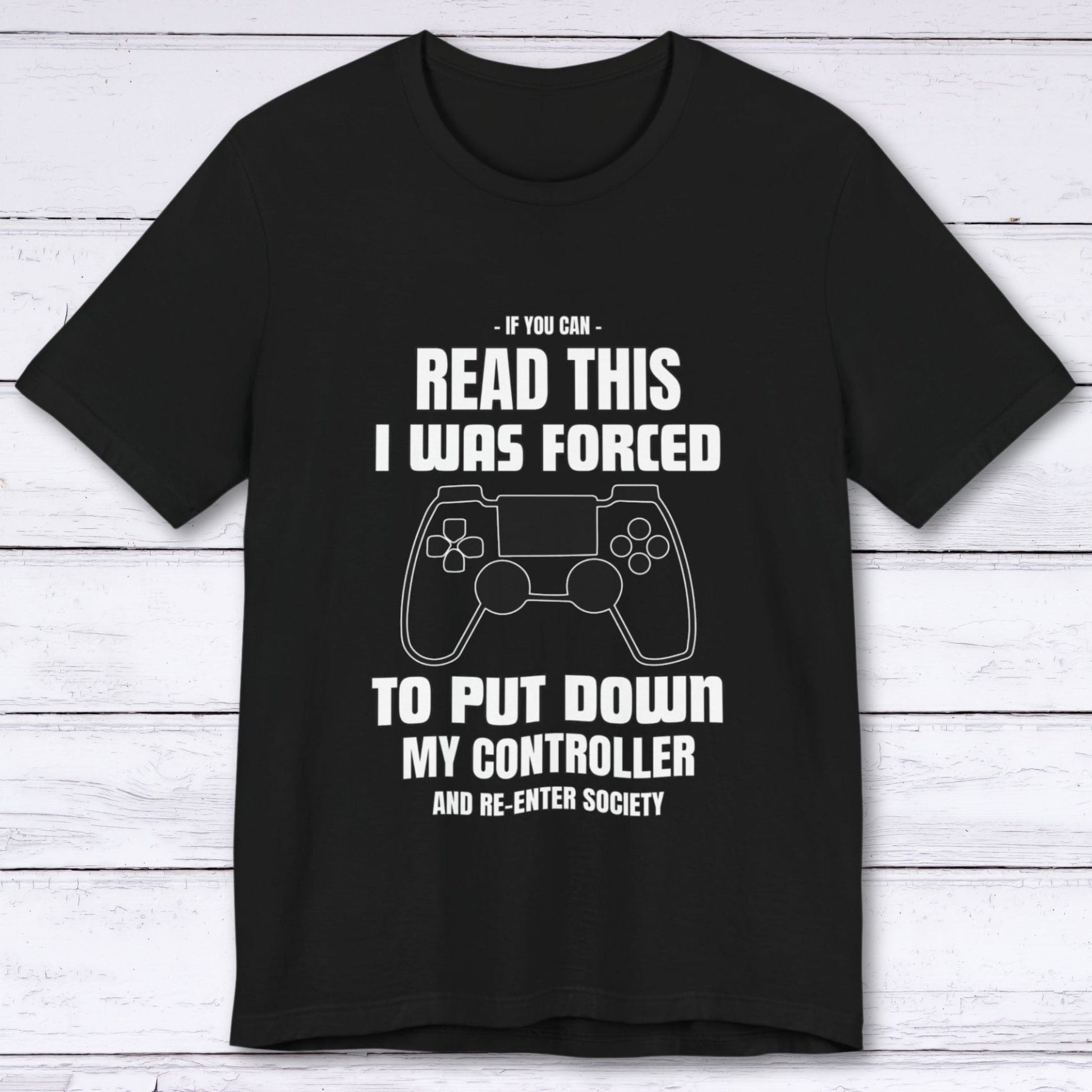 T-Shirt Black / S From Console to Society T-shirt