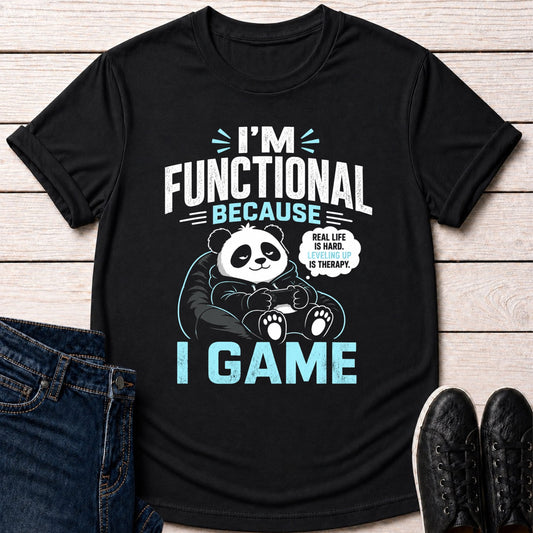 T-Shirt Black / S Functional Gamer T-shirt