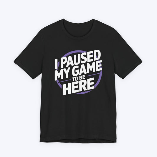 T-Shirt Black / S Game Interrupted T-shirt