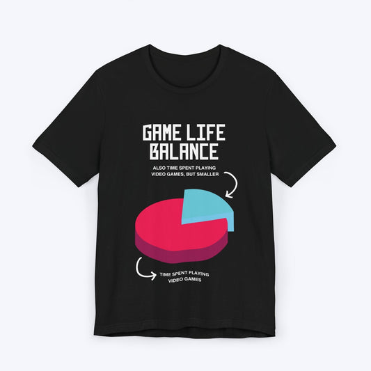 T-Shirt Black / S Game Life Balance T-shirt