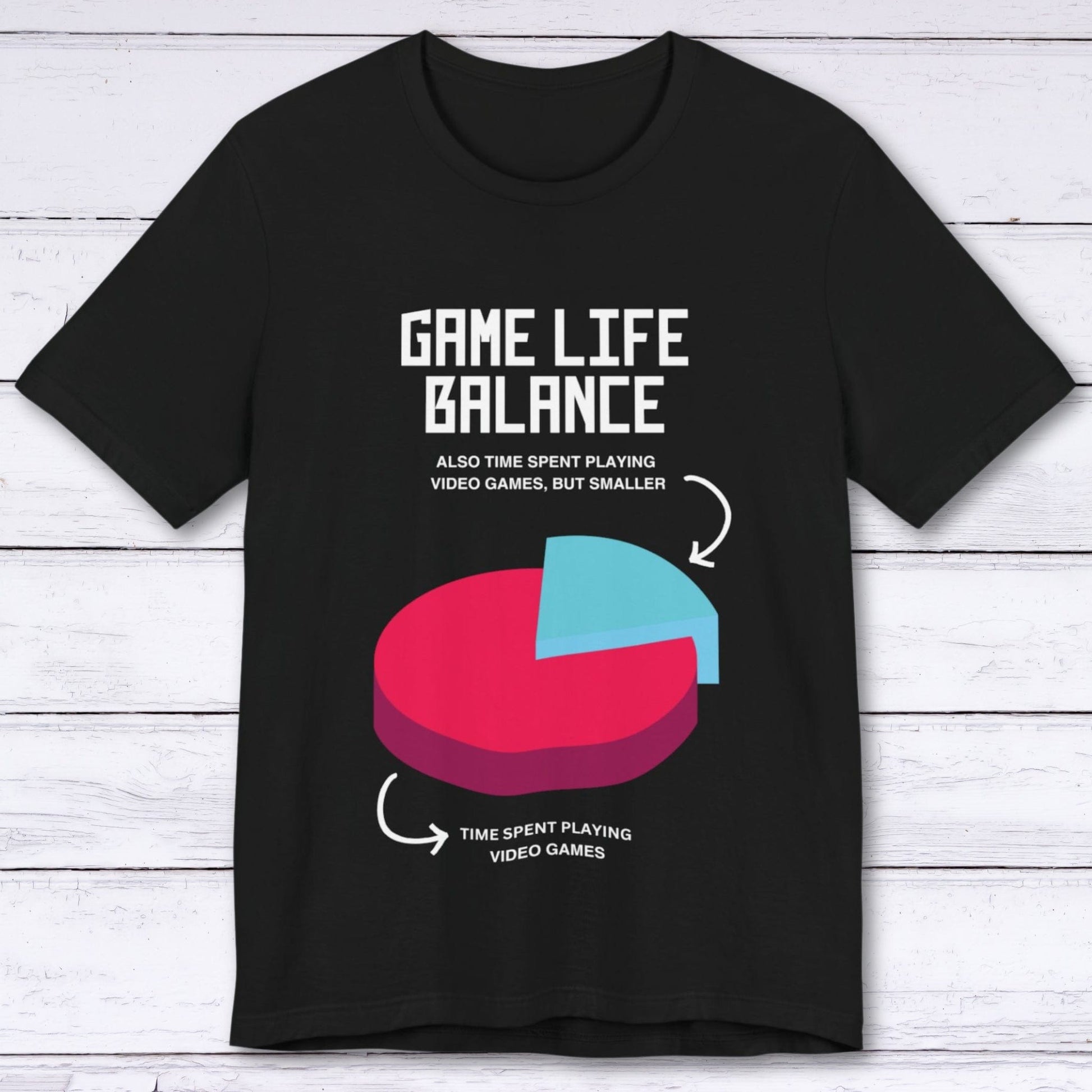 T-Shirt Black / S Game Life Balance T-shirt