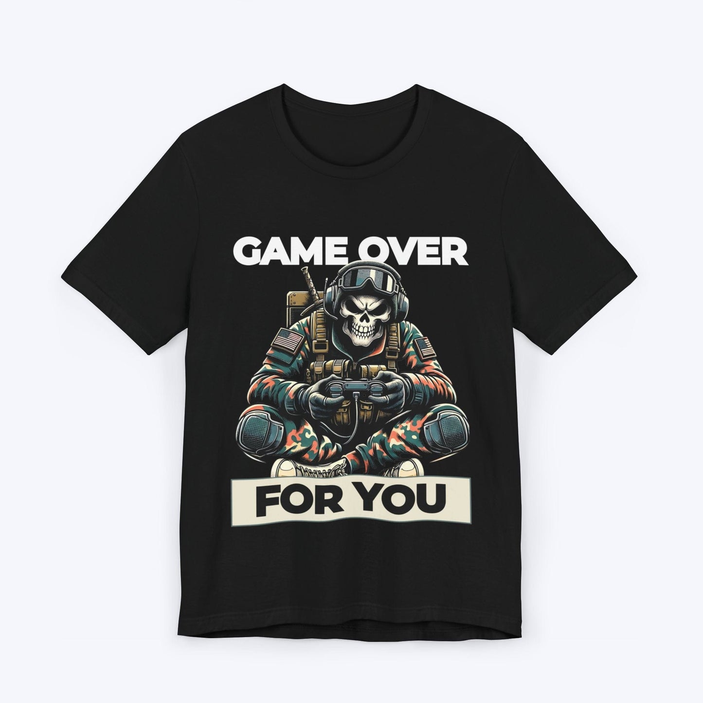 T-Shirt Black / S Game Over "For You" T-shirt