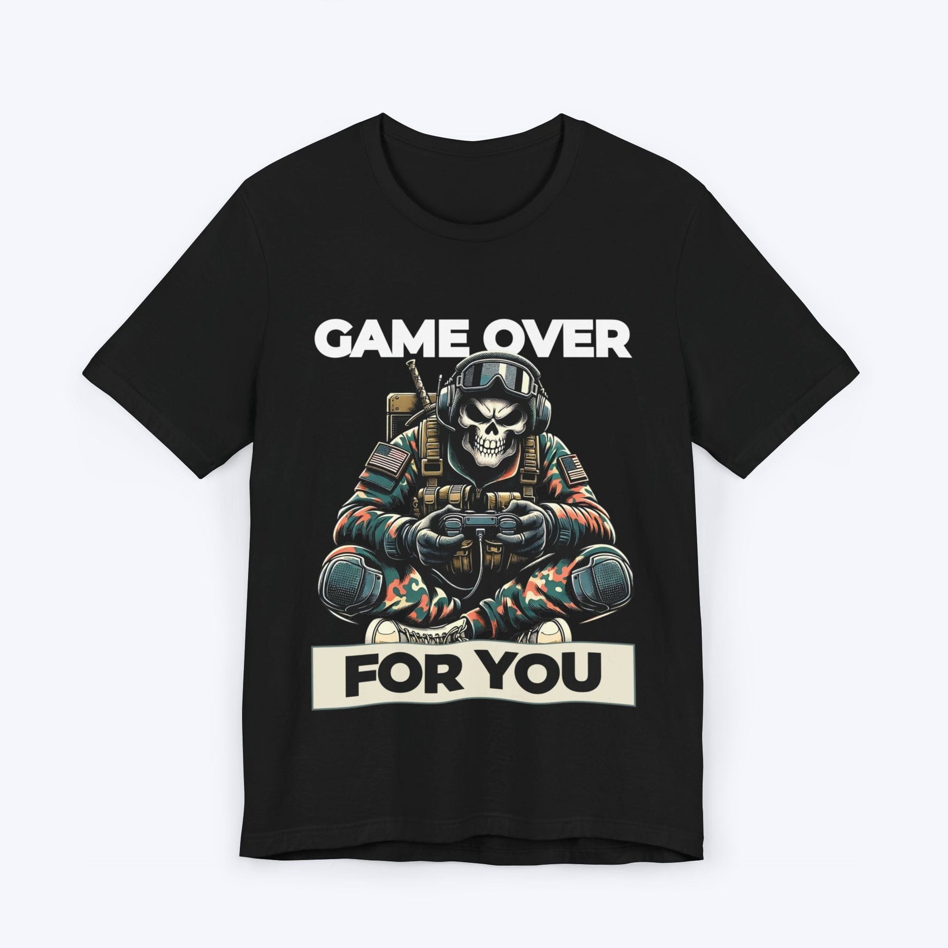 T-Shirt Black / S Game Over "For You" T-shirt