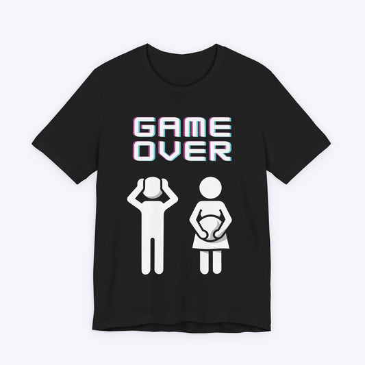 T-Shirt Black / S Game Over: New Player Loading T-shirt
