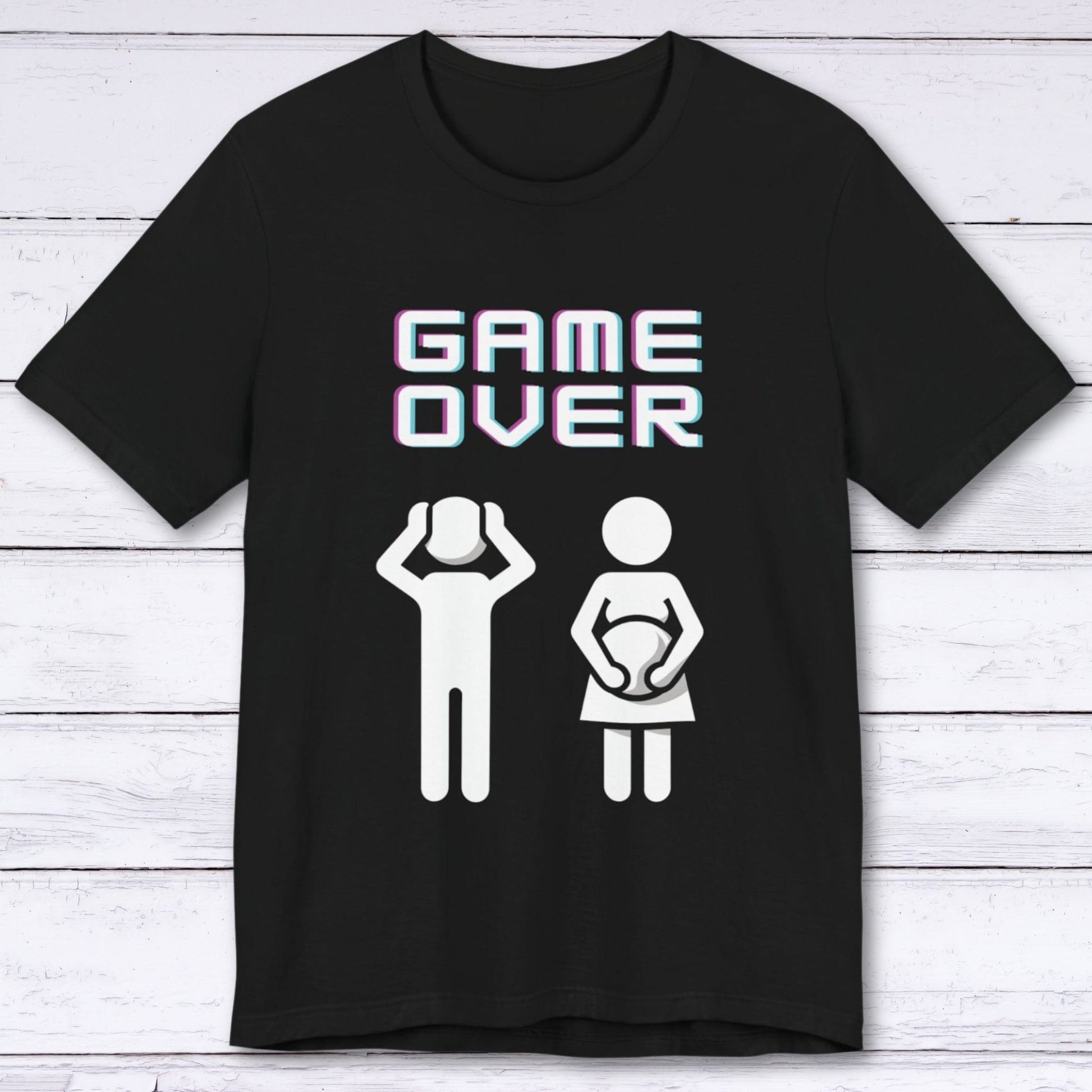 T-Shirt Black / S Game Over: New Player Loading T-shirt