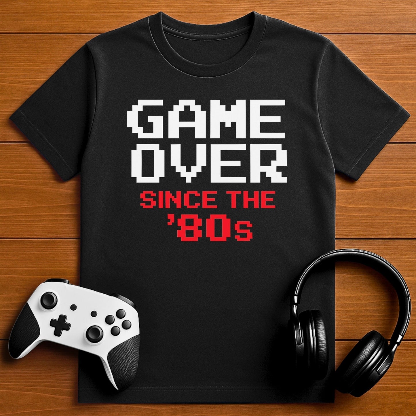 T-Shirt Black / S Game Over "Retro" T-Shirt