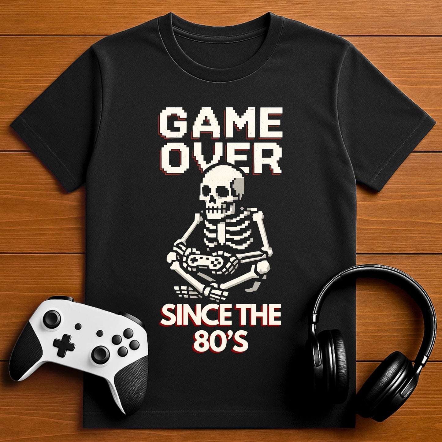 T-Shirt Black / S Game Over - Since the 80s T-shirt