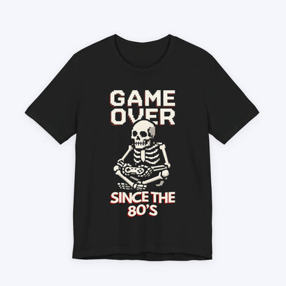 T-Shirt Black / S Game Over - Since the 80s T-shirt