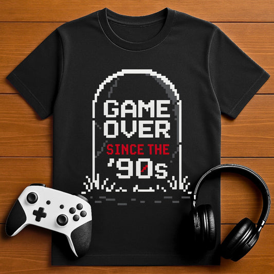 T-Shirt Black / S Game Over Since the 90s T-shirt